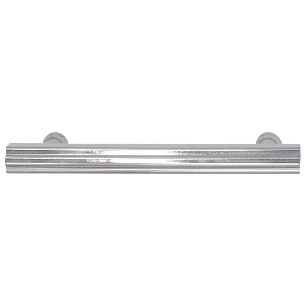 RK International CP 845 PN Cylinder Florian Cabinet Pull in Polished Nickel